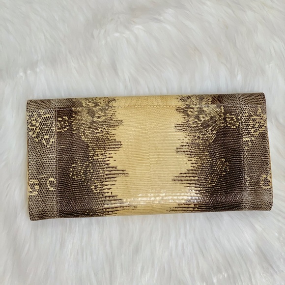 D’ANGEL Genuine Snakeskin Clutch Handbag - Picture 2 of 7